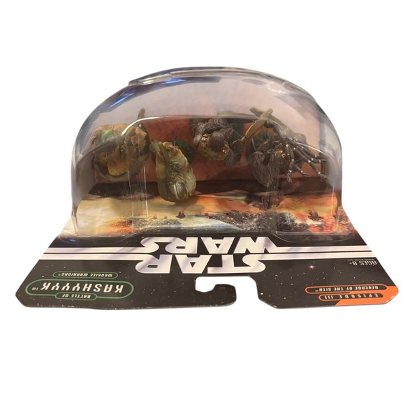 Star Wars Unleashed Battle Pack Kashyyyk Wookiee Warriors Episode III New - Picture 5 of 12